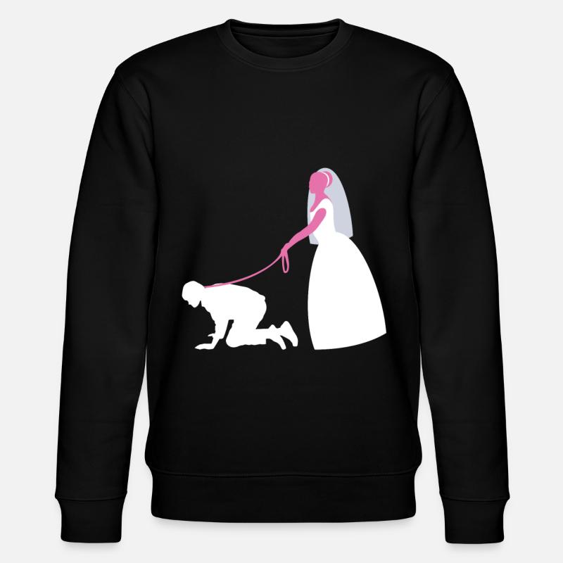 Junggesellinnenabschied - Stanley/Stella Unisex Bio-Sweatshirt CHANGER  - Schwarz