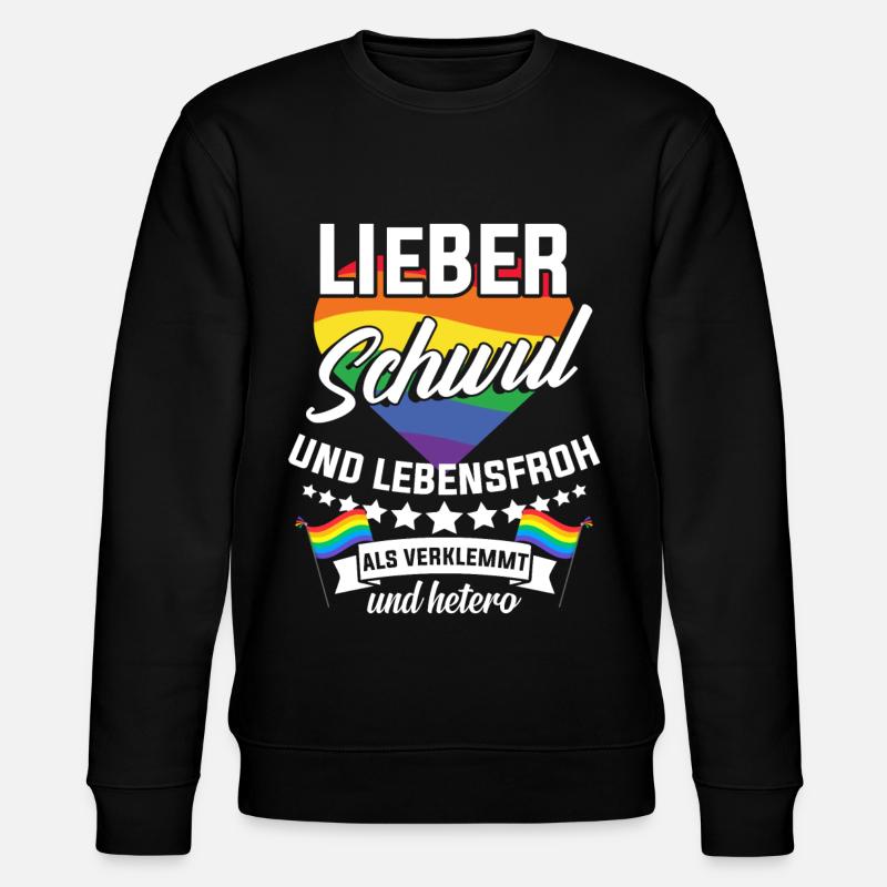 Cadeau gai drôle - Sweat bio CHANGER Stanley/Stella Unisexe - noir