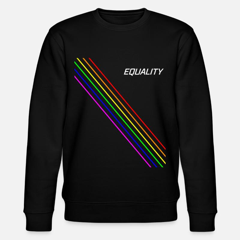 Equality Elegant LGBT+ - Stanley/Stella Unisex Bio-Sweatshirt CHANGER  - Schwarz