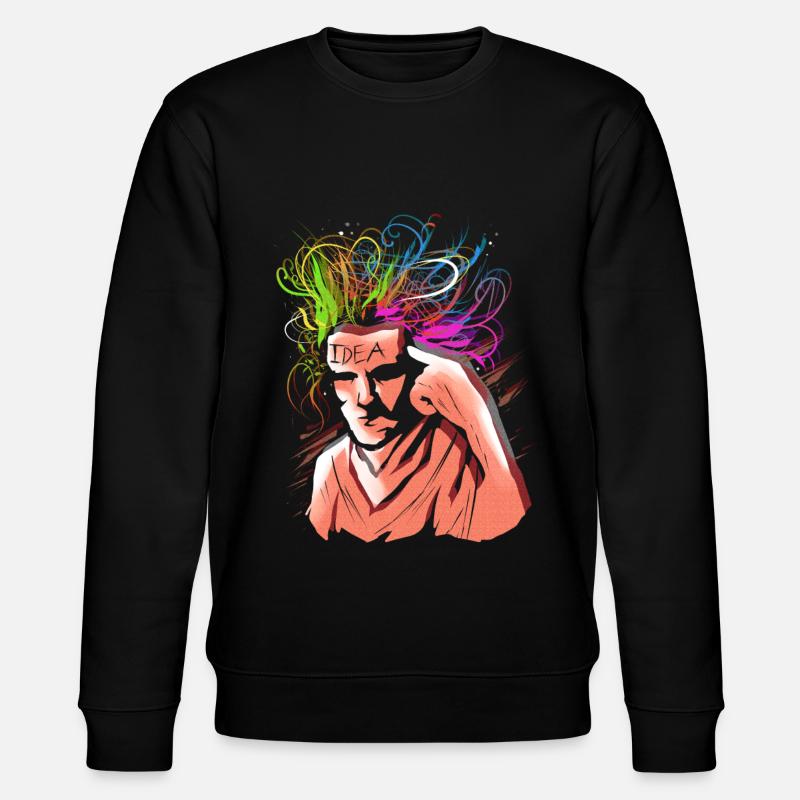 Ideas and thoughts - Stanley/Stella CHANGER Unisex Organic Sweatshirt - black