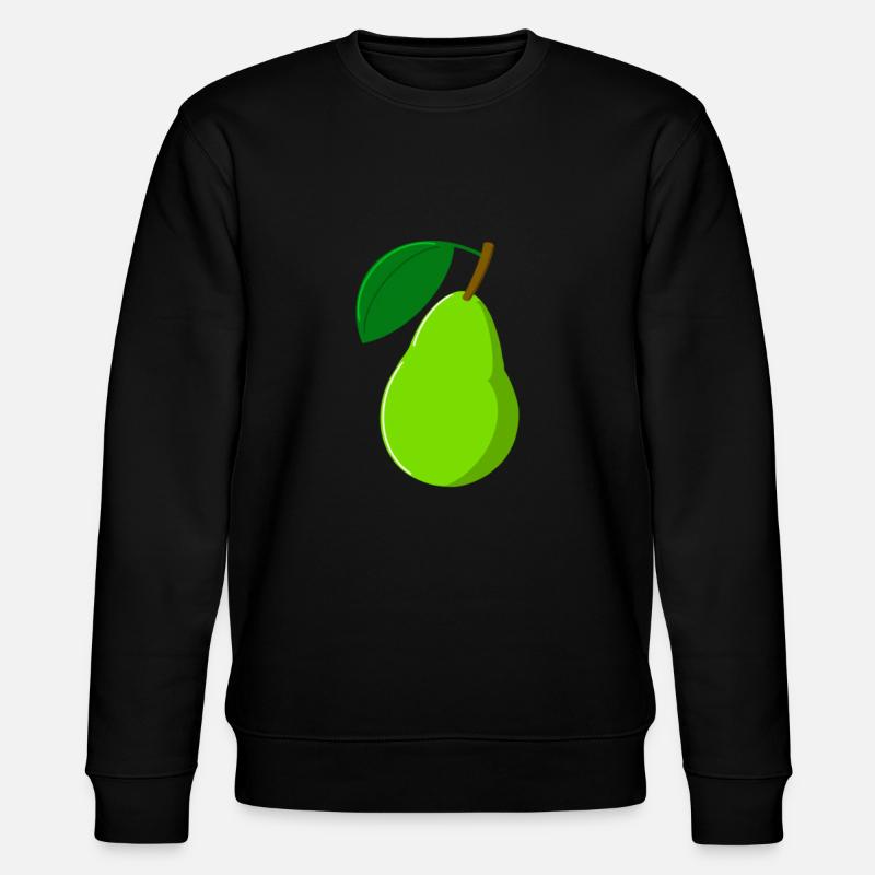 Pear Fruit Fruit - Stanley/Stella CHANGER Unisex Organic Sweatshirt - black