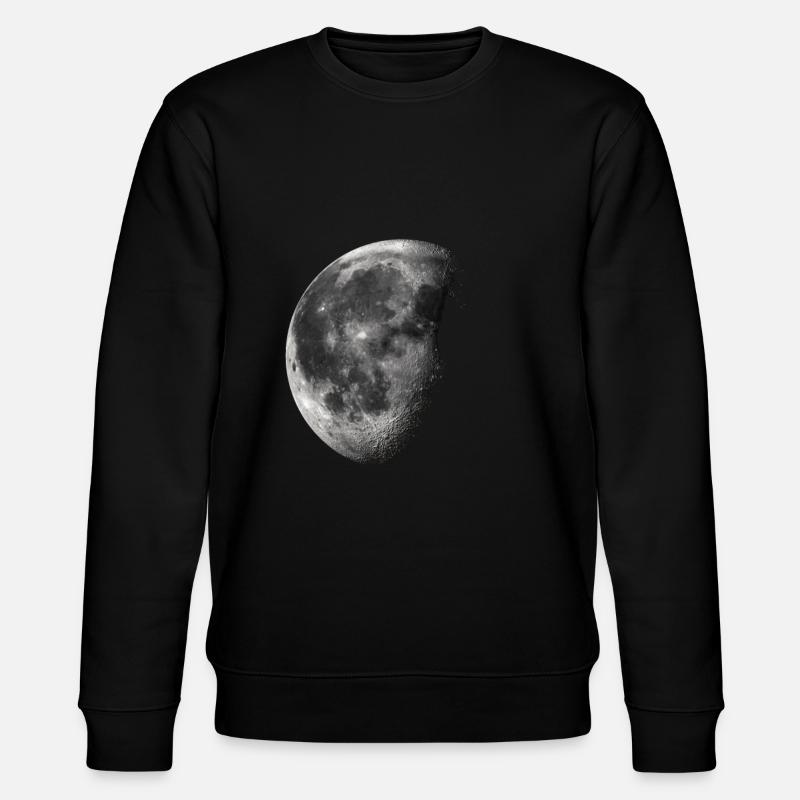 Lune / Croissant - Sweat bio CHANGER Stanley/Stella Unisexe - noir