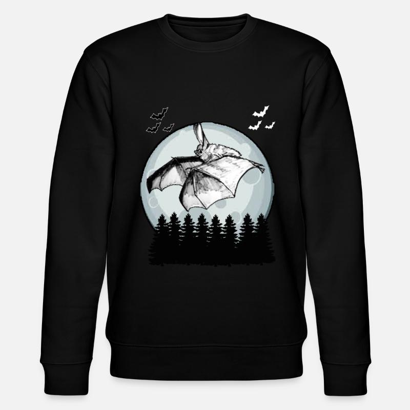 Chauve-souris - Sweat bio CHANGER Stanley/Stella Unisexe - noir