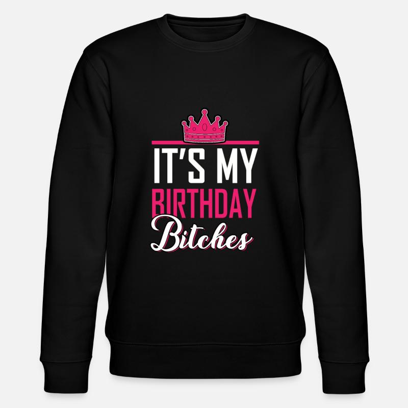 Anniversaire cadeau - Sweat bio CHANGER Stanley/Stella Unisexe - noir