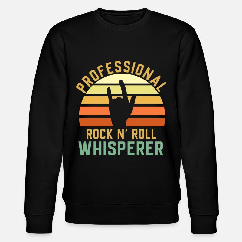 Musique rocker retro - Sweat bio CHANGER Stanley/Stella Unisexe - noir