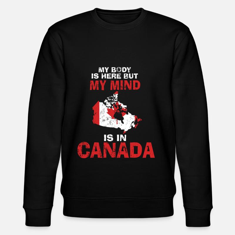 Canada - Sweat bio CHANGER Stanley/Stella Unisexe - noir