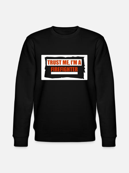 Fire Brigade Held - Stanley/Stella CHANGER Unisex Organic Sweatshirt - black