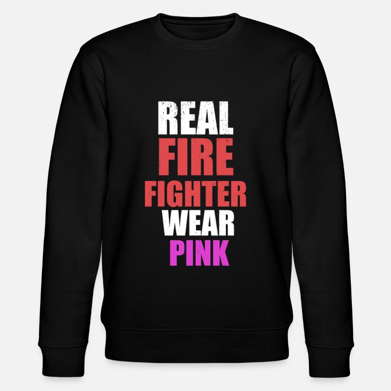 Fire Brigade Held - Stanley/Stella CHANGER Unisex Organic Sweatshirt - black