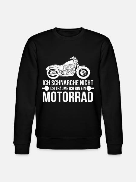 motorcyclist - Stanley/Stella CHANGER Unisex Organic Sweatshirt - black