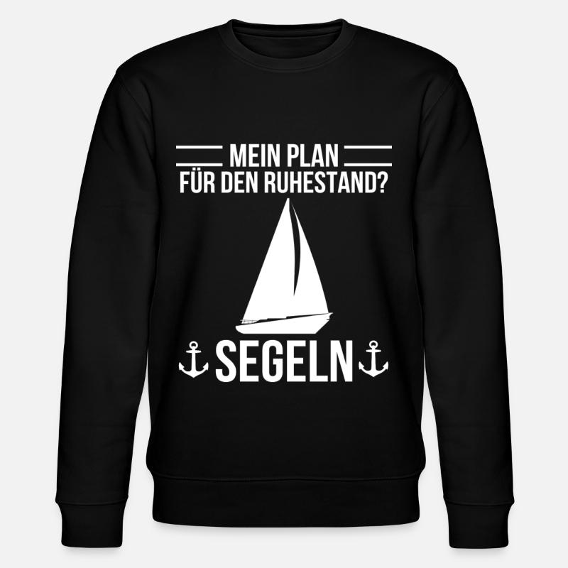 Segler - Stanley/Stella Unisex Bio-Sweatshirt CHANGER  - Schwarz