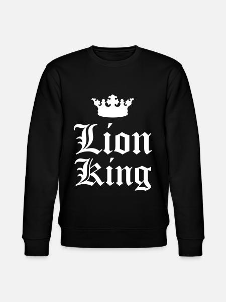 Lion King - Stanley/Stella CHANGER Unisex Organic Sweatshirt - black