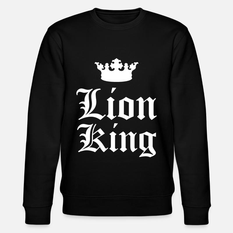 Roi lion - Sweat bio CHANGER Stanley/Stella Unisexe - noir