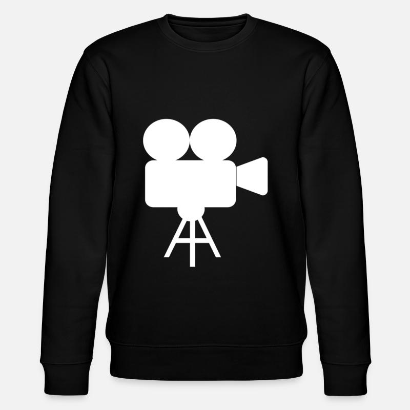 camera - Stanley/Stella CHANGER Unisex Organic Sweatshirt - black