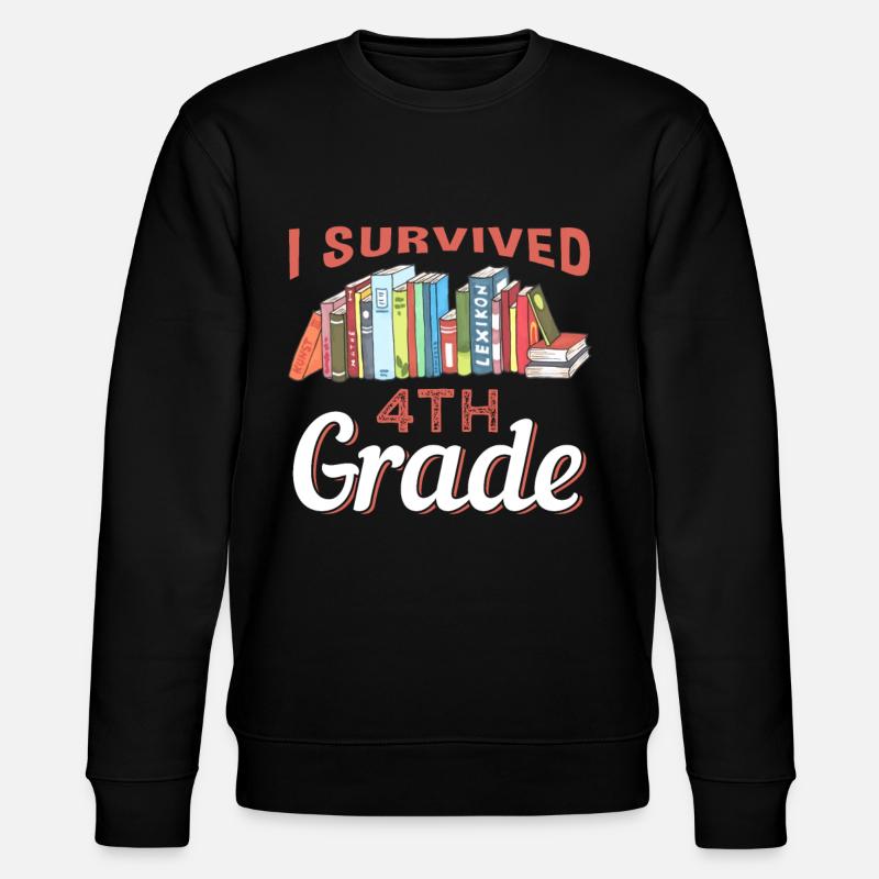 Schule Kindergarten Klasse Geschenke - Stanley/Stella Unisex Bio-Sweatshirt CHANGER  - Schwarz