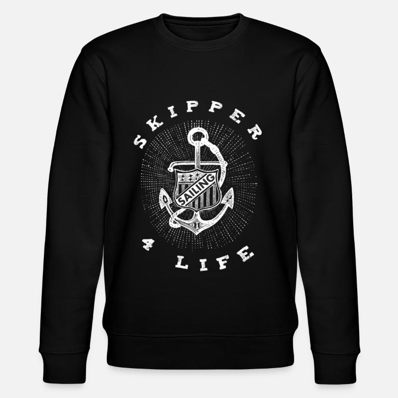 skipper - Sweat bio CHANGER Stanley/Stella Unisexe - noir