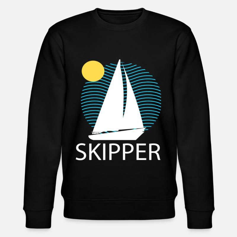 bateau - Sweat bio CHANGER Stanley/Stella Unisexe - noir