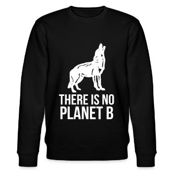 Tierschützer - Stanley/Stella Unisex Bio-Sweatshirt CHANGER  - Schwarz - Vorne - Nik (191cm) & Marisol (170cm)
