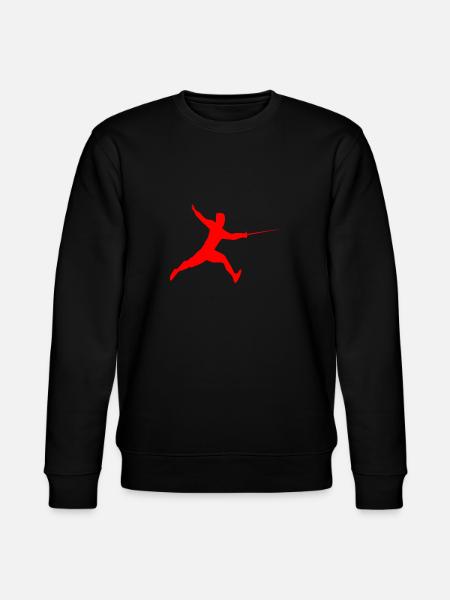 Fencing Fencing Fencing - Stanley/Stella CHANGER Unisex Organic Sweatshirt - black