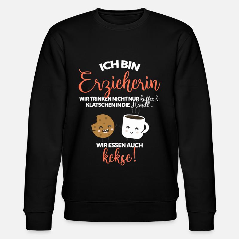 Erzieherin Lehrer - Stanley/Stella Unisex Bio-Sweatshirt CHANGER - Schwarz