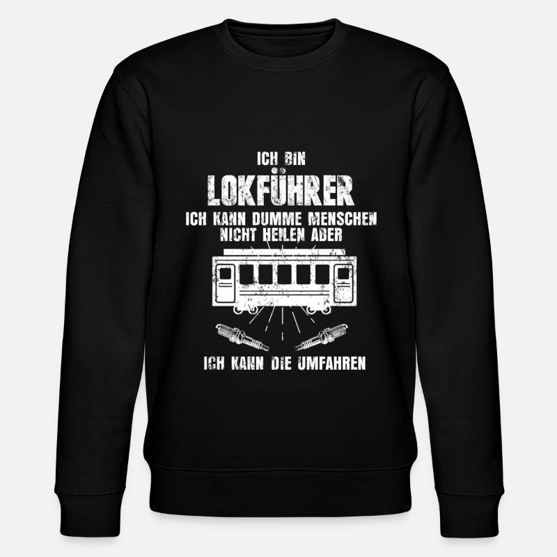 Train train - Sweat bio CHANGER Stanley/Stella Unisexe - noir