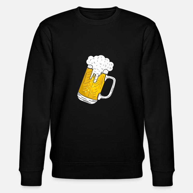 beer - Stanley/Stella CHANGER Unisex Organic Sweatshirt - black