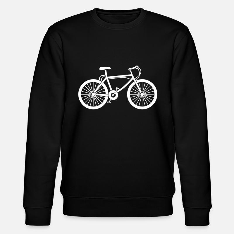 bicycle - Stanley/Stella CHANGER Unisex Organic Sweatshirt - black