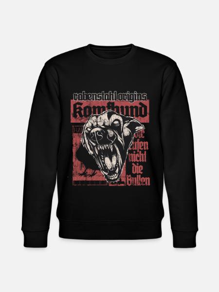 Kampfhund - Stanley/Stella Unisex Bio-Sweatshirt CHANGER  - Schwarz