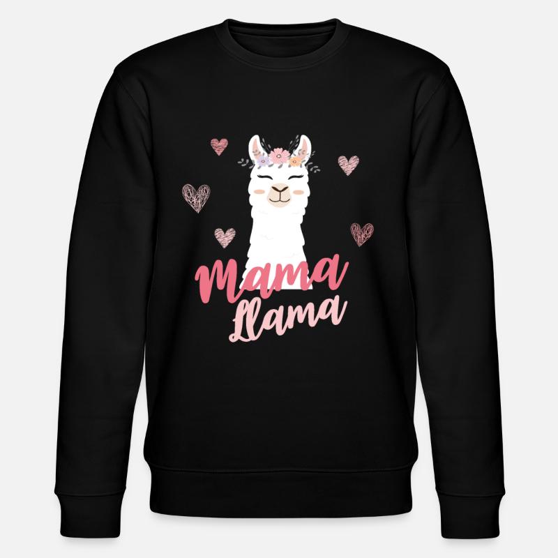 Mama Lama - Sweat bio CHANGER Stanley/Stella Unisexe - noir