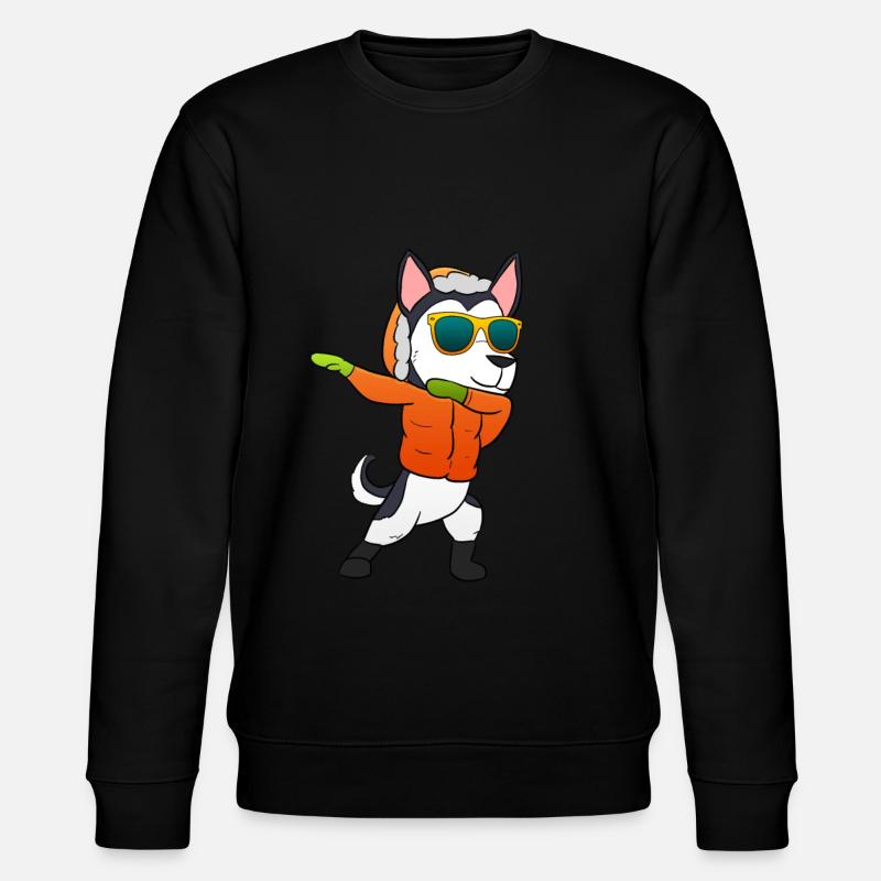 Cadeau de Noël Husky - Sweat bio CHANGER Stanley/Stella Unisexe - noir