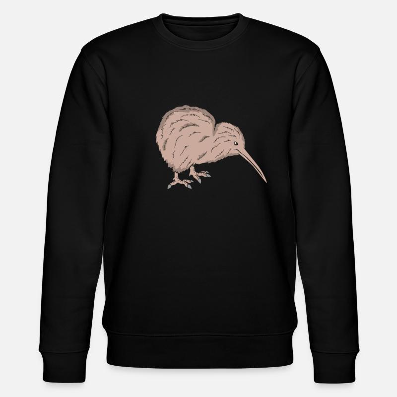 Kiwi Vogel - Stanley/Stella Unisex Bio-Sweatshirt CHANGER  - Schwarz