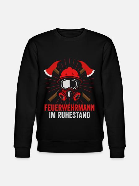 Fire Brigade Pension - Stanley/Stella CHANGER Unisex Organic Sweatshirt - black