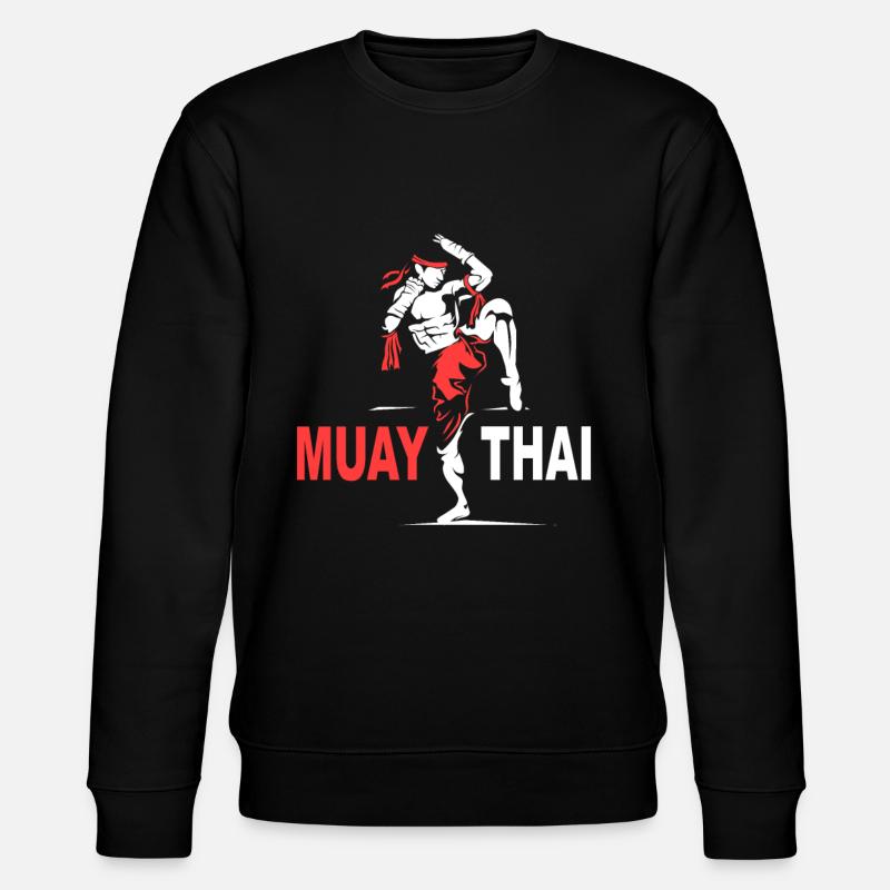 Muay Thai - Stanley/Stella CHANGER Unisex Organic Sweatshirt - black