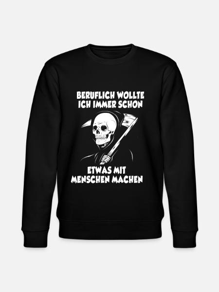 Faucheuse Halloween - Sweat bio CHANGER Stanley/Stella Unisexe - noir