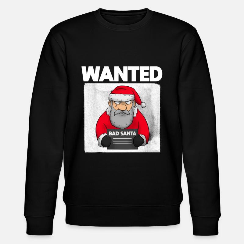 Bad Santa - Sweat bio CHANGER Stanley/Stella Unisexe - noir