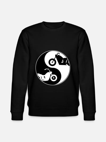 Yin et Yang moto - Sweat bio CHANGER Stanley/Stella Unisexe - noir