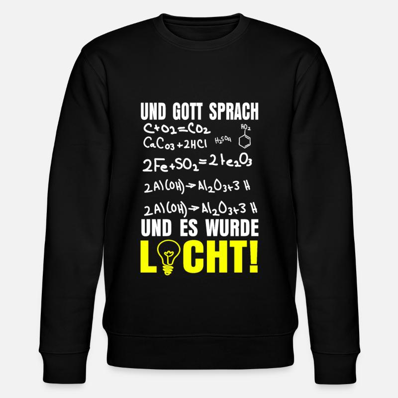 Physicist Formula Light - Stanley/Stella CHANGER Unisex Organic Sweatshirt - black