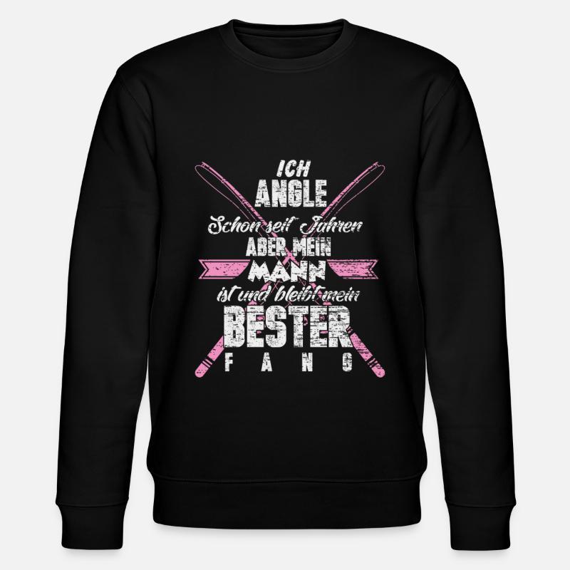 Pêcher poisson cadeau - Sweat bio CHANGER Stanley/Stella Unisexe - noir