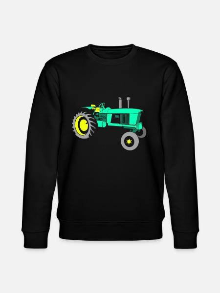 Tractor tractor - Stanley/Stella CHANGER Unisex Organic Sweatshirt - black