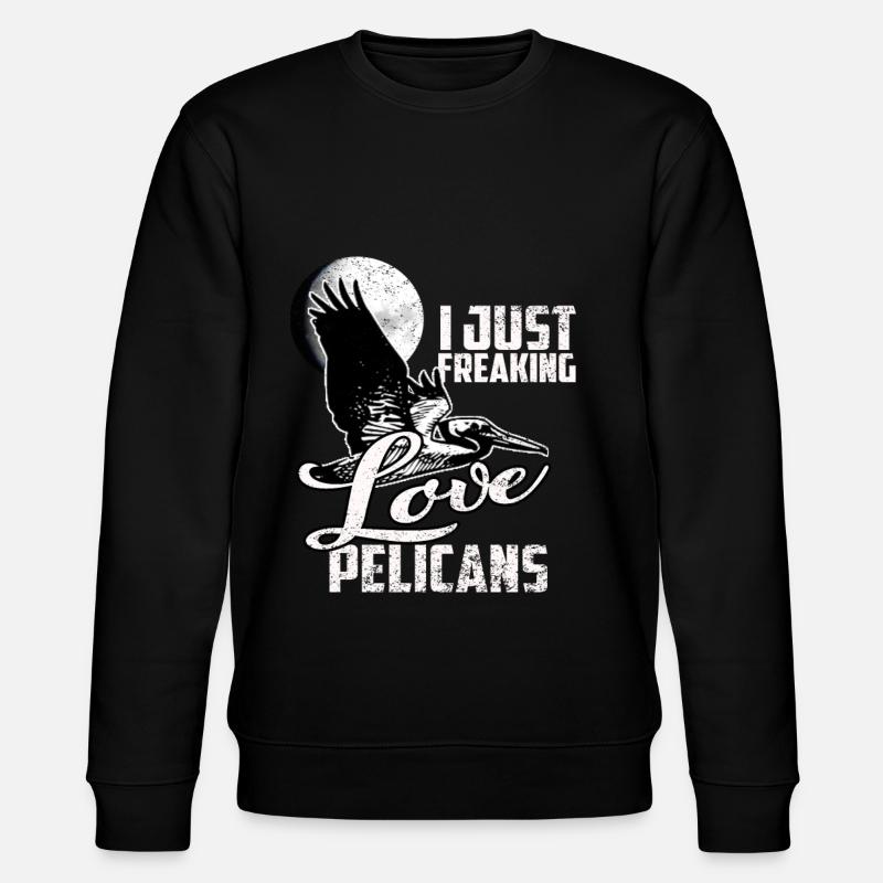 Cadeau pélican - Sweat bio CHANGER Stanley/Stella Unisexe - noir