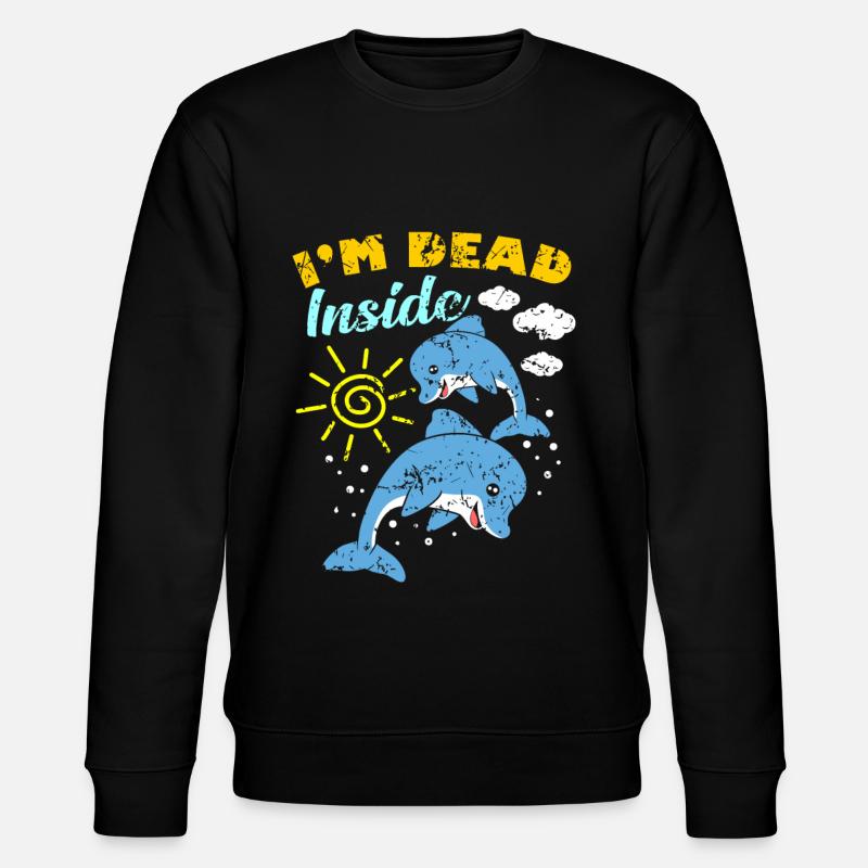 Dead Inside - Stanley/Stella Unisex Bio-Sweatshirt CHANGER  - Schwarz