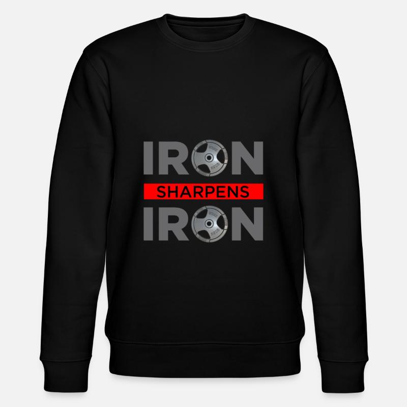Christentum Geschenk - Stanley/Stella Unisex Bio-Sweatshirt CHANGER  - Schwarz
