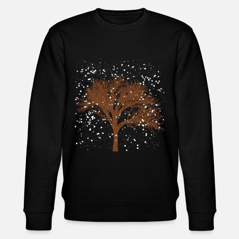 Arbre en hiver - Sweat bio CHANGER Stanley/Stella Unisexe - noir
