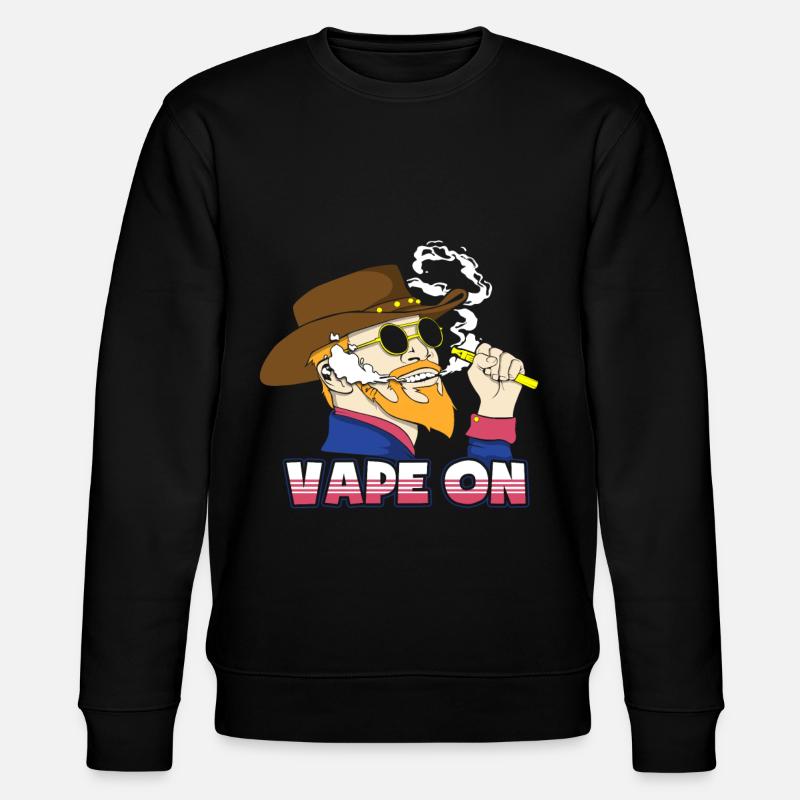 Vape On - Sweat bio CHANGER Stanley/Stella Unisexe - noir