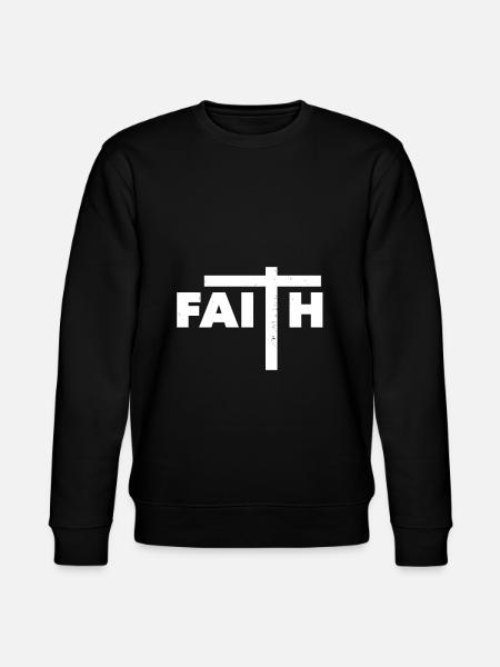 Christentum Geschenk - Stanley/Stella Unisex Bio-Sweatshirt CHANGER - Schwarz