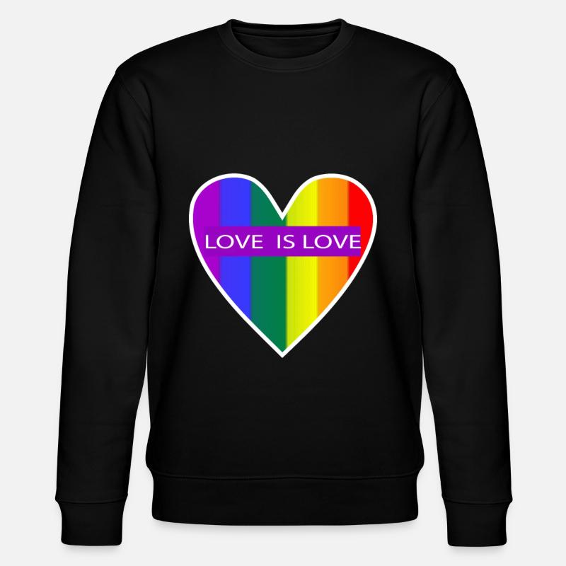 Cadeau Gay Pride - Sweat bio CHANGER Stanley/Stella Unisexe - noir