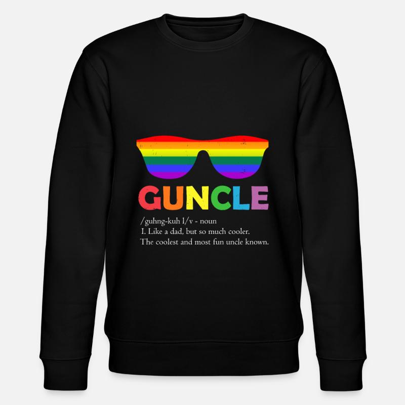 Cadeau Gay Pride - Sweat bio CHANGER Stanley/Stella Unisexe - noir
