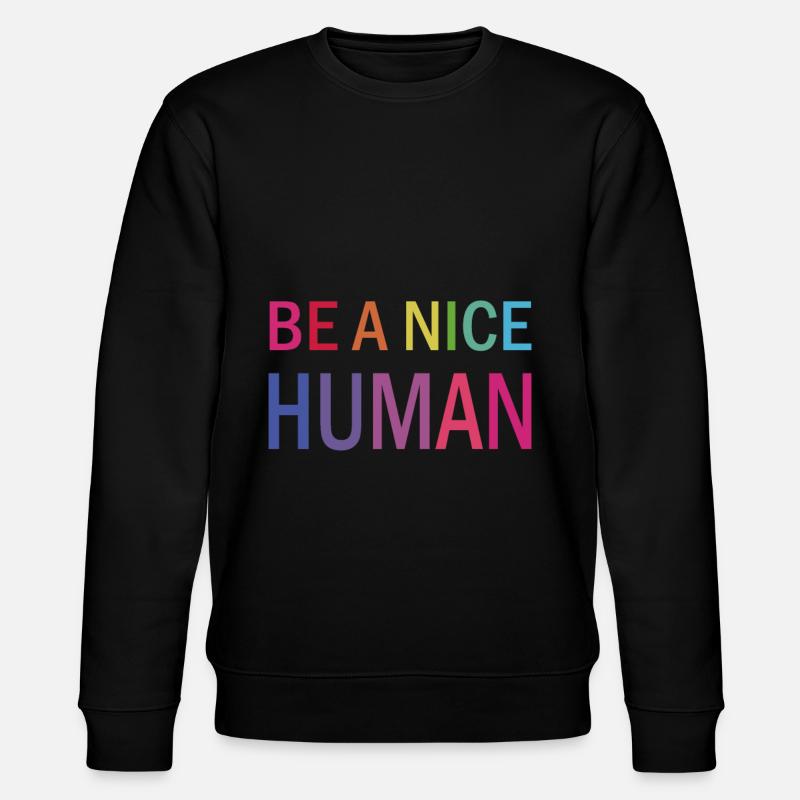 Cadeau Gay Pride - Sweat bio CHANGER Stanley/Stella Unisexe - noir