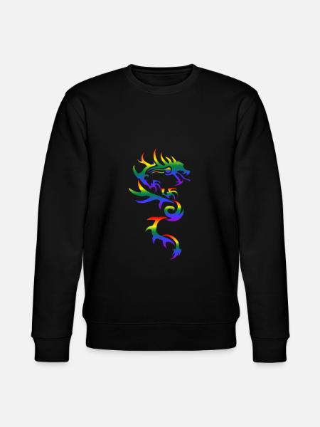Gay Pride Gift - Stanley/Stella CHANGER Unisex Organic Sweatshirt - black