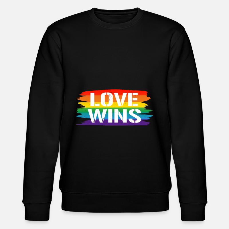 Cadeau Gay Pride - Sweat bio CHANGER Stanley/Stella Unisexe - noir