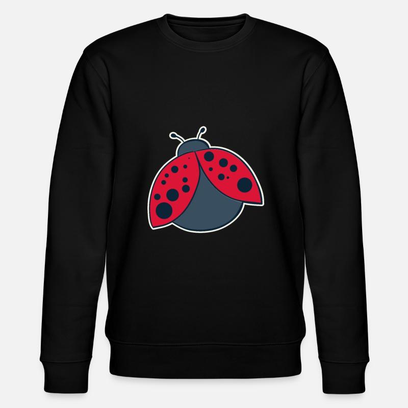 Coccinelle pour le jardin - Sweat bio CHANGER Stanley/Stella Unisexe - noir